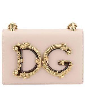 Dolce & Gabbana Shoulder Bags - Natural