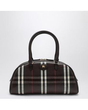Burberry Medium Highlands Bowling Bag - Black