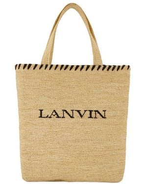 Lanvin Shopper Bag - Natural