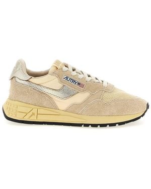 Autry 'Reelwind Low' Trainers - Natural
