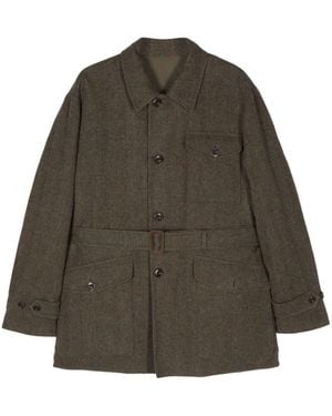Polo Ralph Lauren Top Coat Rev Walking Single Breasted - Green