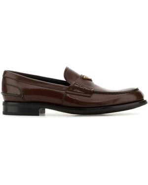 Prada Moccasters - Brown