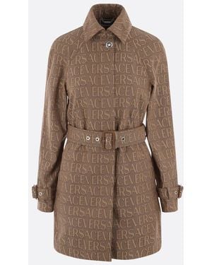 Versace Coats - Brown