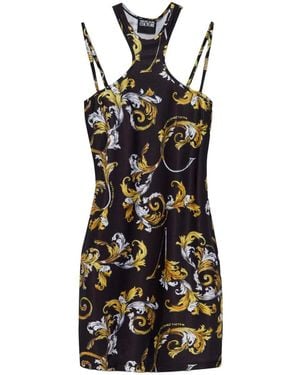 Versace Jeans Couture Baroque Dress - Black