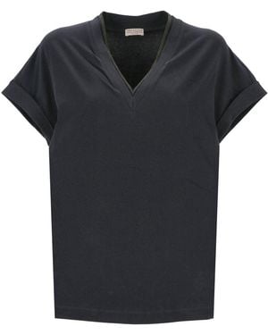 Brunello Cucinelli T-Shirts And Polos - Black