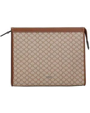 Max Mara "Mm Trousse" Pouch - Brown