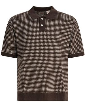 Levi's Knitted Polo Shirt - Brown