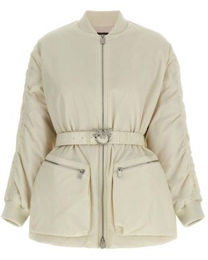 Pinko 'Bacon' Bomber Jacket - White