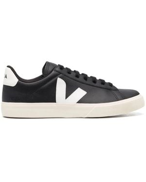 Veja Camp Leather Shoes - Black
