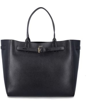 Tom Ford Audrey Large Tote - Black