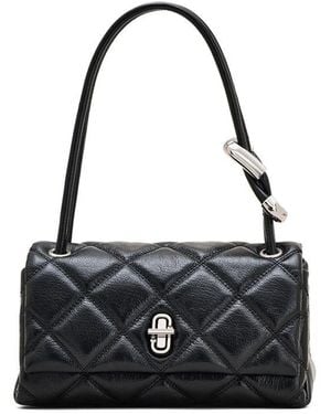 Marc Jacobs 'the Quilted Mini Dual' Shoulder Bag - Black