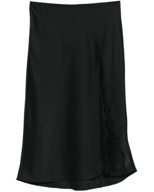 Calvin Klein Midi Skirt - Black