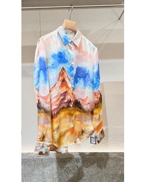 SLEEP NO MORE "Blu Zermatt" Shirt - Blue