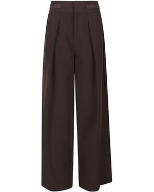ERMANNO FIRENZE Pants - Brown