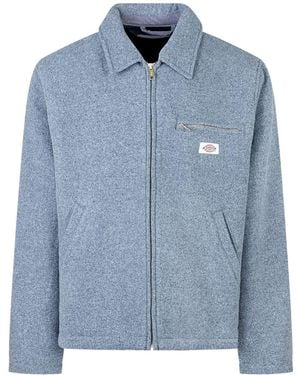 Dickies Threads Dickies Jacket With Zip - Blue