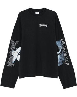 Vetements T-Shirts & Vests - Black