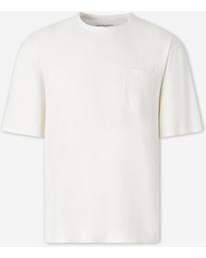 Officine Generale Cotton T-Shirt - White