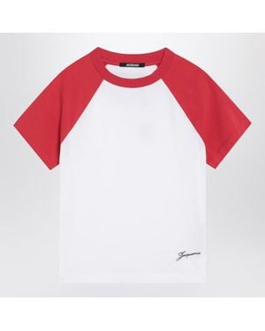 Jacquemus T-Shirt 'Baseball' - Red