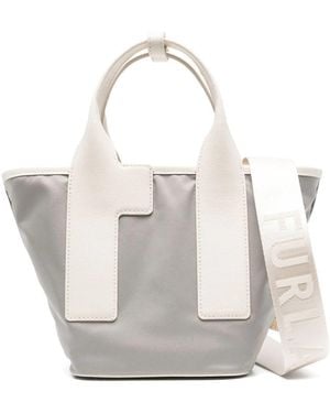 Furla Piuma S Tote Bags - White