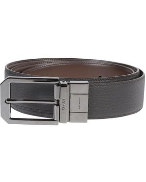 ZEGNA Belt - Gray
