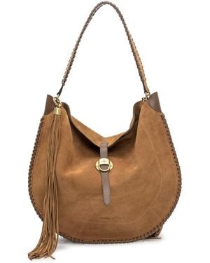 Isabel Marant Oskan Soft Folk Gz - Brown