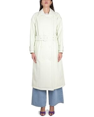 Stand Studio Emily Trench Coat - White