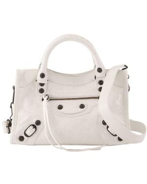 Balenciaga Le City Mini Purse - Natural