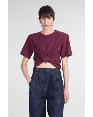Magda Butrym Tshirt 01 T-Shirt - Purple