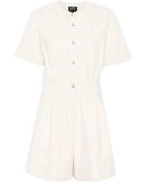 A.P.C. Ronda Jumpsuit - White