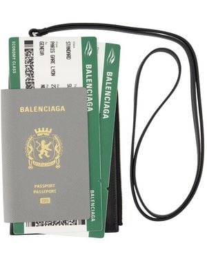 Balenciaga Passport Holder - Green