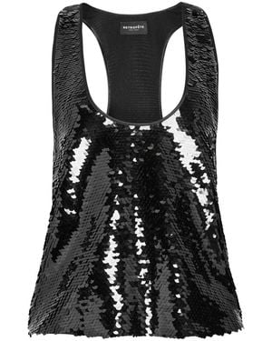 retroféte Top - Black