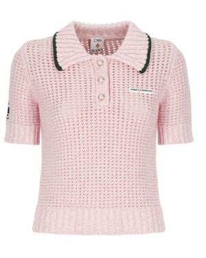 CASABLANCA T-Shirts And Polos - Pink