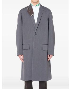 Kolor "coat 06" Long Classic Coat Clothing - Gray