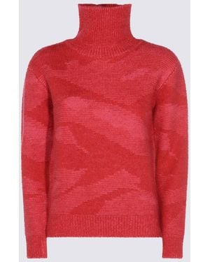 Add Red Knitwear