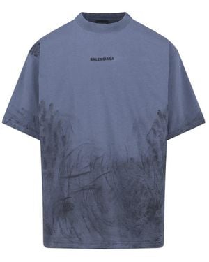 Balenciaga T-Shirts And Polos - Blue