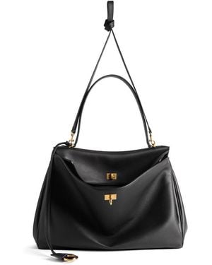 Balenciaga "Rodeo" Shoulder Bag - Black