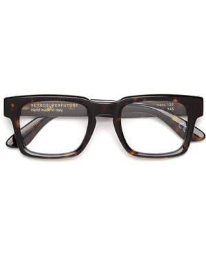 Retrosuperfuture Numero 133 Eyeglasses - Brown