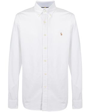 Polo Ralph Lauren Slim Fit Shirt Clothing - White