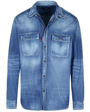 DSquared² Light Denim Shirt - Blue