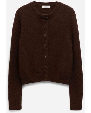 Dorothee Schumacher Cashmere Knit Cardigan - Brown