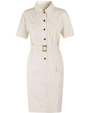 Woolrich Military Short Dress - Natural