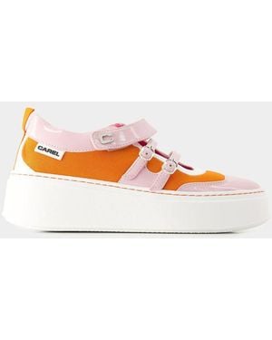 CAREL PARIS Baskina Trainers - Orange