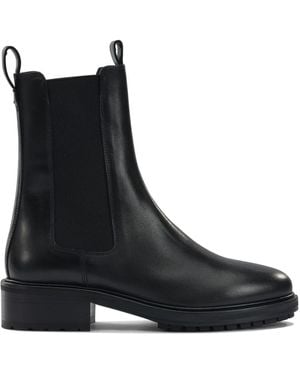 Aeyde "Jack" Chelsea Ankle Boots - Black