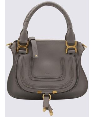 Chloé Marcie Top Handle Bag - Gray