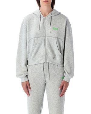 American Vintage Evona Zip Hoodie - Gray