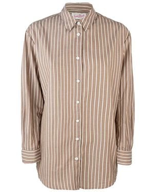 Mc2 Saint Barth Camicia Brigitte Marrone - Natural