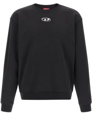 DIESEL 'S-Norm-Iod' Sweatshirt - Black
