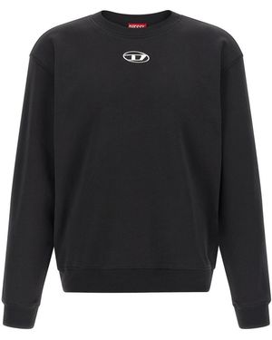 DIESEL 'S-Norm-Iod' Sweatshirt - Black