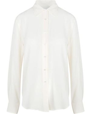 Jucca Silk-Blend Relaxed Shirt - White