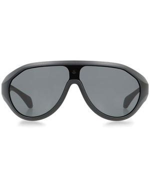 Moncler Bombolle Oval Sunglasses - Grey